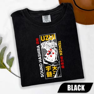 Tengen Uzui Anime Shirt: Comfort Colors Manga Tee