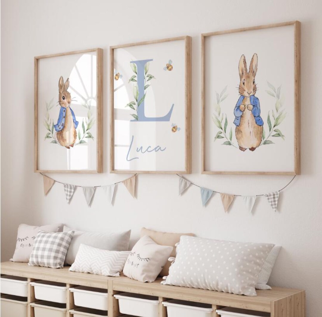 Peter Rabbit Prints,boys Nursery Prints, Nursery Wall Art,nursery Decor ...
