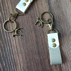 Lurcher key fob, sighthound key fob, unique leather accessory, leathercraft present, bag charm, whippet keychain, greyhound lover gift idea