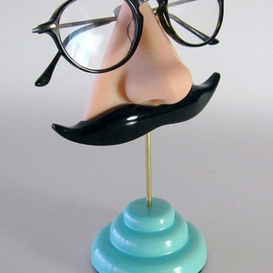 Eyeglass display stand,handlebar mustache image 3