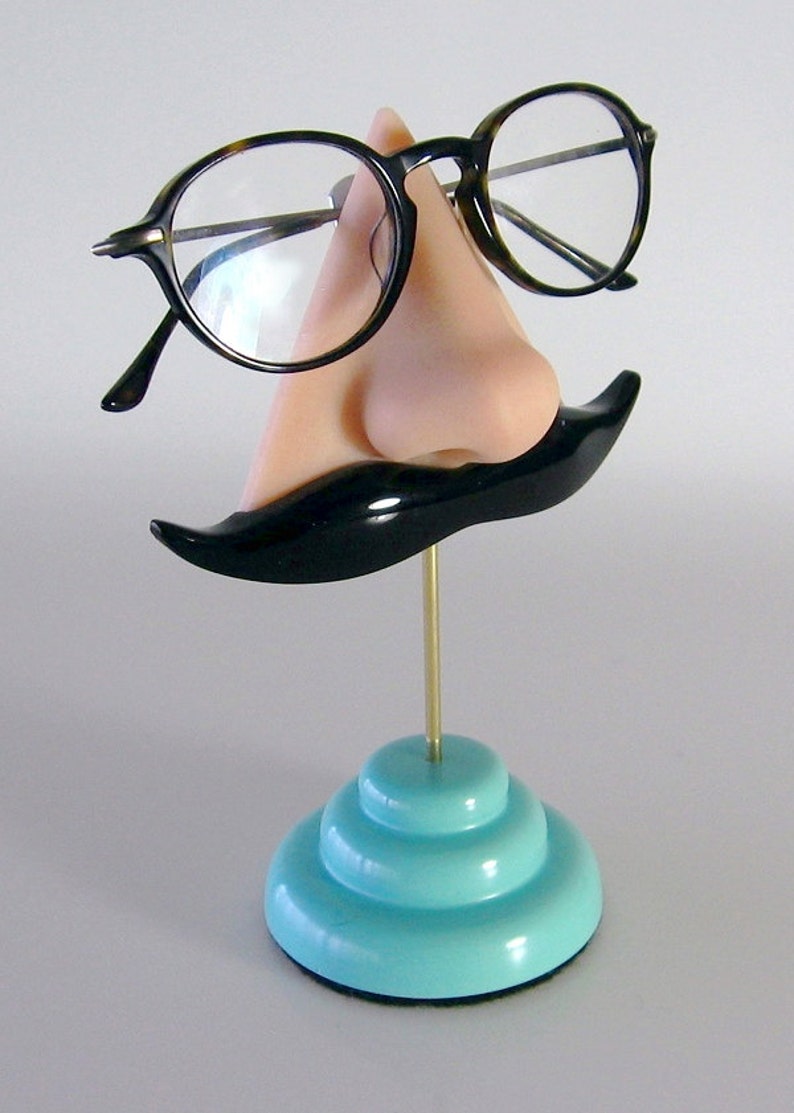 Eyeglass display stand,handlebar mustache image 3