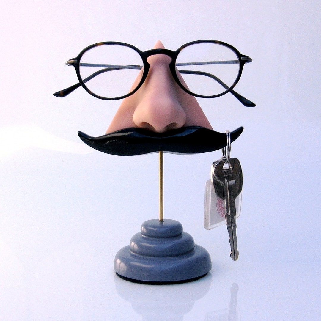 Mr. Mustache Eyeglass Holder – Zee Bee Market LLC