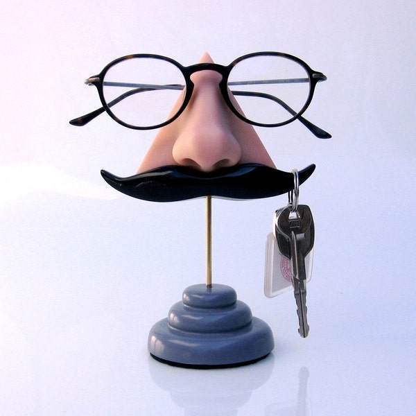 Eyeglass display stand,handlebar mustache,Father gift