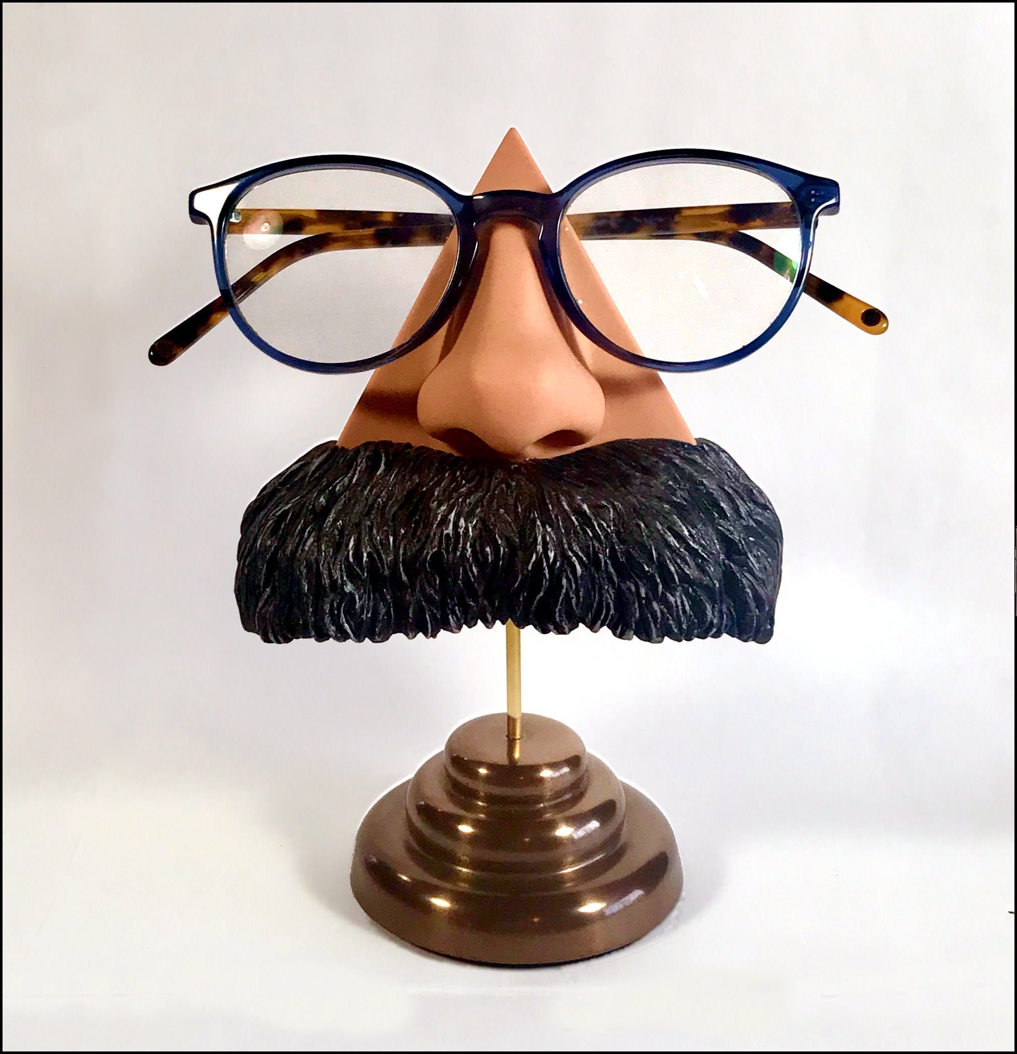 Nietzsche nose glasses display stand,