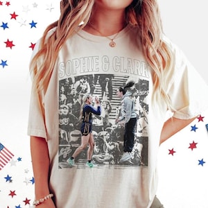 Vintage Sophie Cunningham x Caitlin Clark Basketball Shirt, Sophie Cunningham WNBA T-Shirt, Caitlin Clark Shirt, Indiana Basketball Women