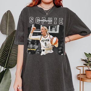 Comfort Colors Sophie Cunningham The Enforcer Basketball Vintage Shirt, Cunningham 8 Indiana Basketball T-Shirt,Indiana Fever Women's Sports