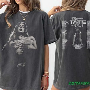 Comfort Colors® Tate McRae 2025 Concert Tee, Miss Possessive Tour 2025, Tate McRae Fan Gift Shirt, Tate McRae Merch, Tate McRae Graphic Tee