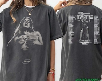Comfort Colors® Tate McRae 2025 Konzert-T-Shirt, Miss Possessive Tour 2025, Tate McRae Fan-Geschenk-Shirt, Tate McRae Merch, Tate McRae Grafik-T-Shirt