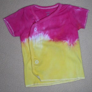 Infant 3 Snap Tee, Newborn size, 100% cotton, 0307217