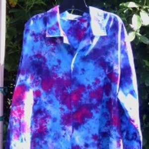 Custom Small Lab Coats, tie dyed
