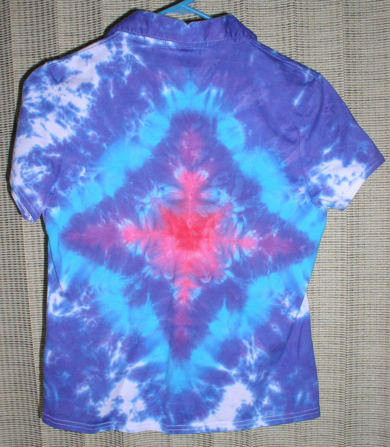 Women's Custom Tie Dyed Golf Style Shirts Etsy