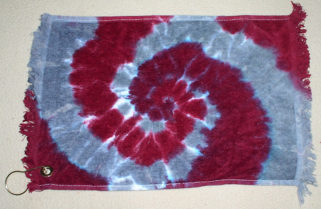 Rally Towel, Fringed, Red and Gray - Etsy