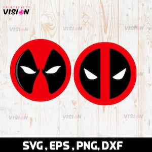 Może przedstawiać: Dwa czerwone koła z czarnymi obwódkami i białymi oczami. Oczy mają migdałowy kształt i groźny wyraz. Koła znajdują się na tle imitującym drewno.