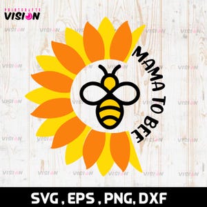Mommy to Bee Shirt Svg, Mommy To Bee Svg ,Mommy Daddy to Bee Shirt,,  Bees Baby Shower Theme Svg Instant download