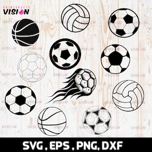 Soccer Ball SVG Files | Football Cut Files | Soccer Ball Vector Files | Layered Soccer Ball Vector | Soccer Ball Clip Art | CnC Files