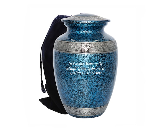 Crematie Urn voor Menselijke Ashes Begrafenis Urn Handgemaakte Urn voor Ashes Begrafenis Urnen thuis Keepsakes Zinvolle Memorial (Kleur: Geel-1