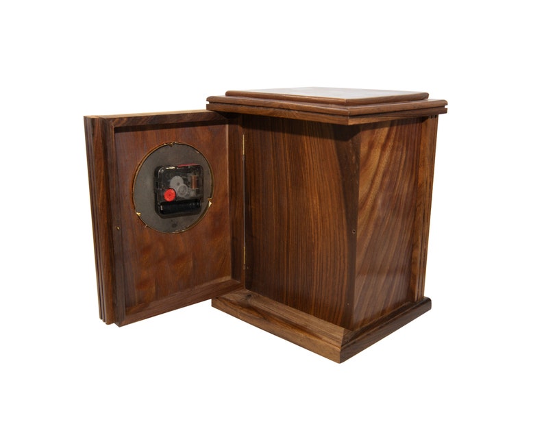 Memorial Mantel Clock Cremation Urn Adult Size Urns for Human Etsy