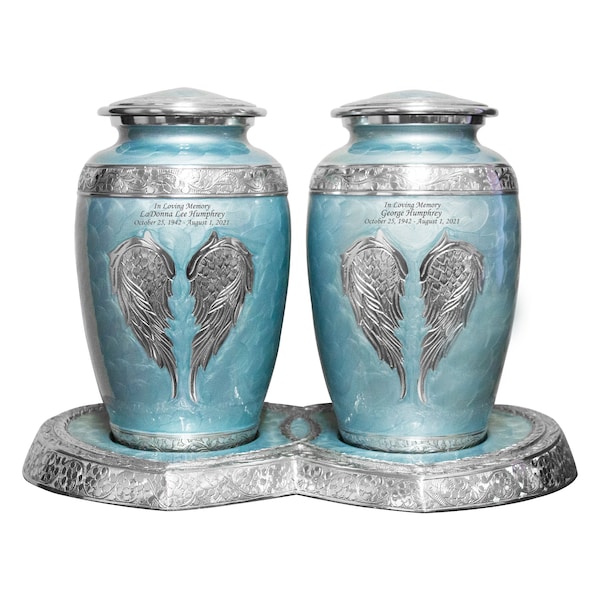 Companion Urns for Husband and Wife Etsy Australia
