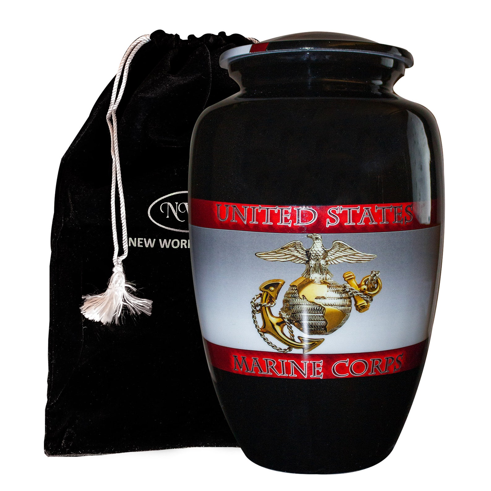 Personalized Large Size Military Marine Human Cremation Urn Etsy