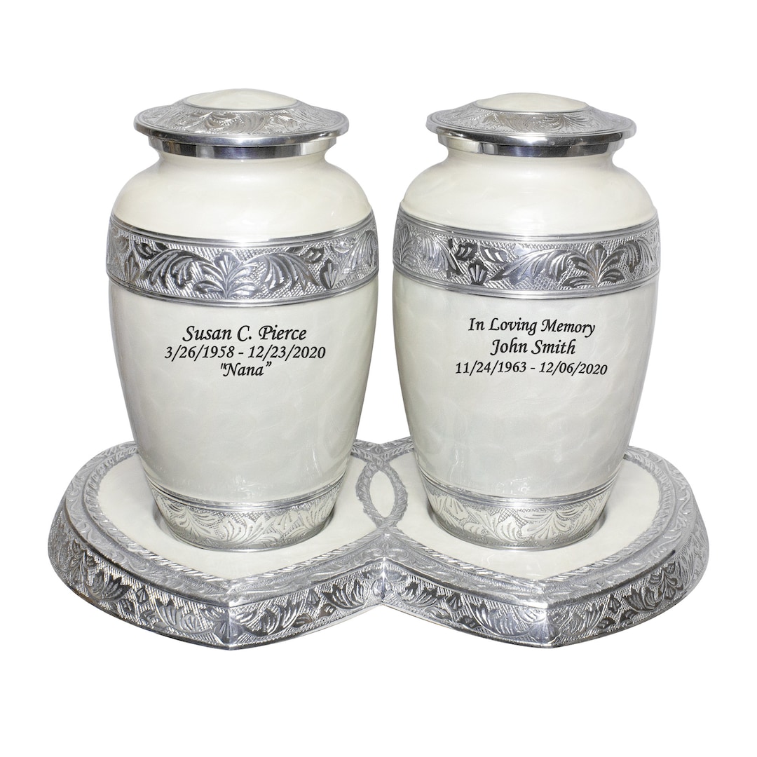 Small Keepsake Urns For Human Ashes - Stainless Steel Mini Cremation Urn, Screw-Top Lid, 1.6 Inches