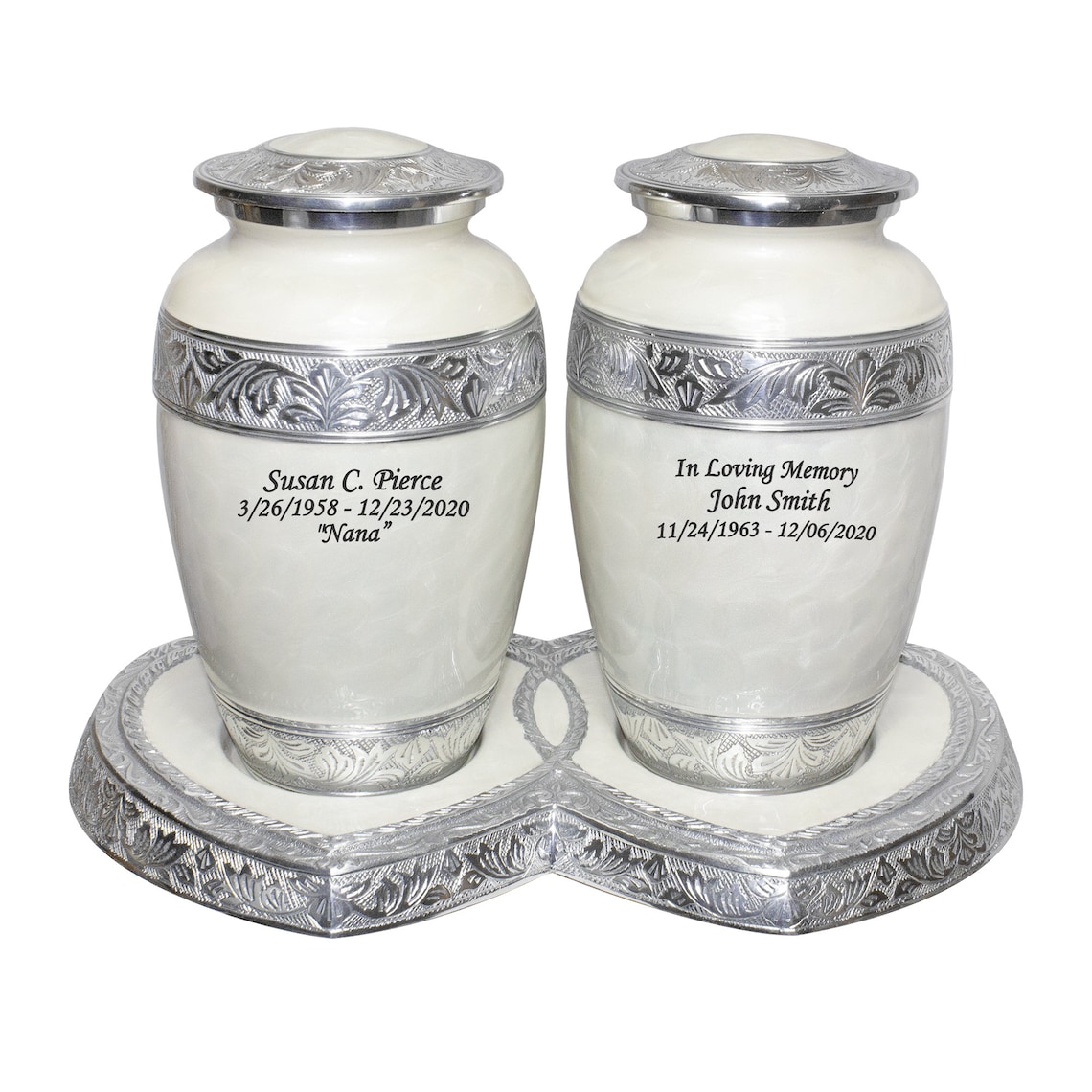 Urnes de crémation doubles pour cendres humaines urnes de Etsy Canada
