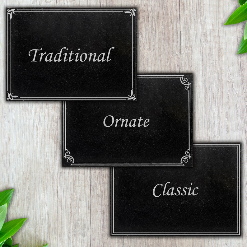 Personalized Engraved Plate Gold Name Plate Plaque Custom Etsy