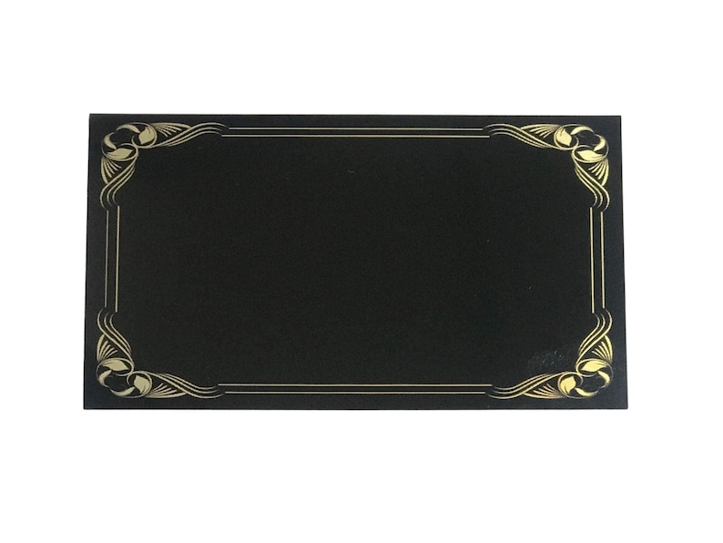 Beautifully Engraved Plaque Plate Name Plate in Black and - Etsy