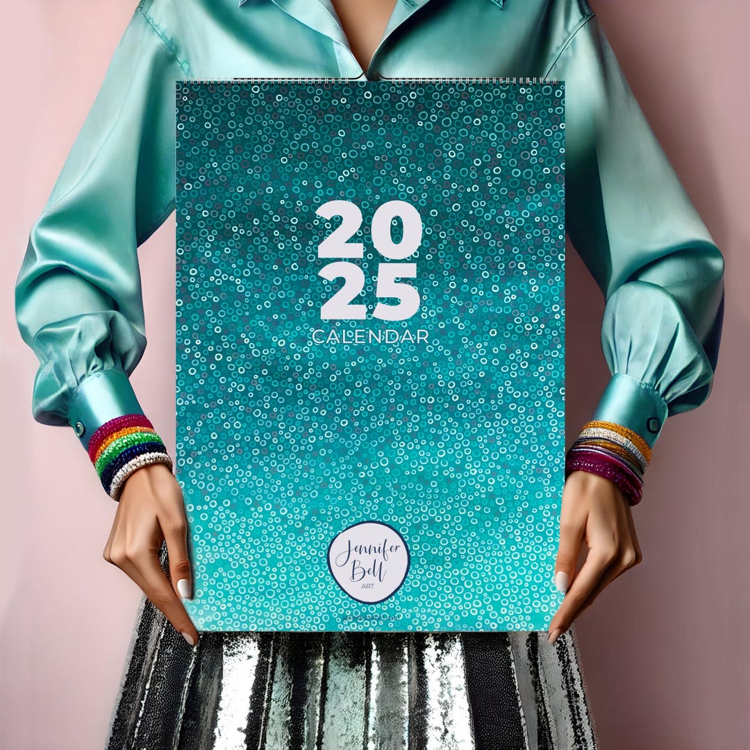 2025-abstract-art-wall-calendar-by-australian-artist-jennifer-bell