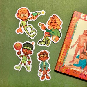 Vinylstickers HTBAHB-personage