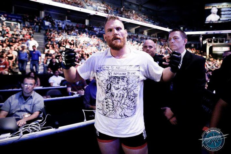 Refusing To Die Josh Barnett X Lucky Nakazawa UFC 164 Walkout Unisex T-Shirt image 5