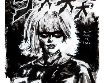 Don't Give Up, Pris Blade Runner 2019 Print
