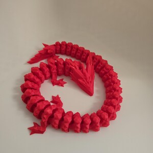 Articulated crystal dragon