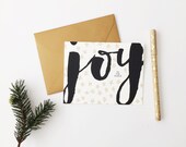 Joy {to the world} // Christmas Note Cards