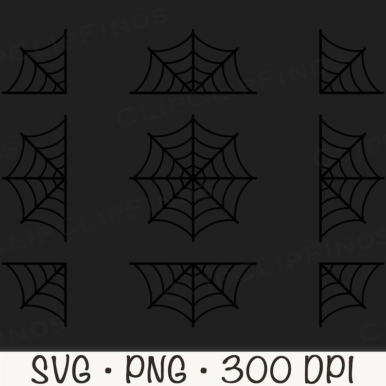 Half Spider Web Pattern Spider Web SVG, Spider Web Corner, Half Spider Web, Spider Web Clip Art ...
