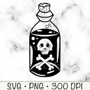 Magic Potion Bottle SVG, Magic Potion PNG, Vector File, Magic Potion Clip Art,  Digital Download