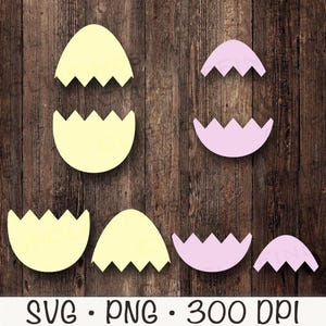 Huevo agrietado SVG, huevo eclosionado SVG, huevo de Pascua agrietado Clipart, monograma de huevo SVG, descarga digital instantánea