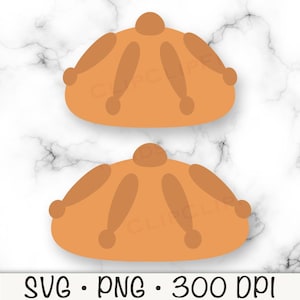 Pan De Muertos SVG, Pan De Muertos Clipart, Pan De Muertos PNG, Tag der Toten, Dia de los Muertos, mexikanische Tradition, digitaler Download