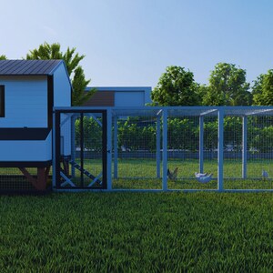 Chicken Coop And Chicken Run Plans - PDF File Instant Download