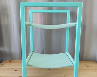 Ręcznie robione sosnowe legowisko dla kota, nowoczesne meble dla kotów