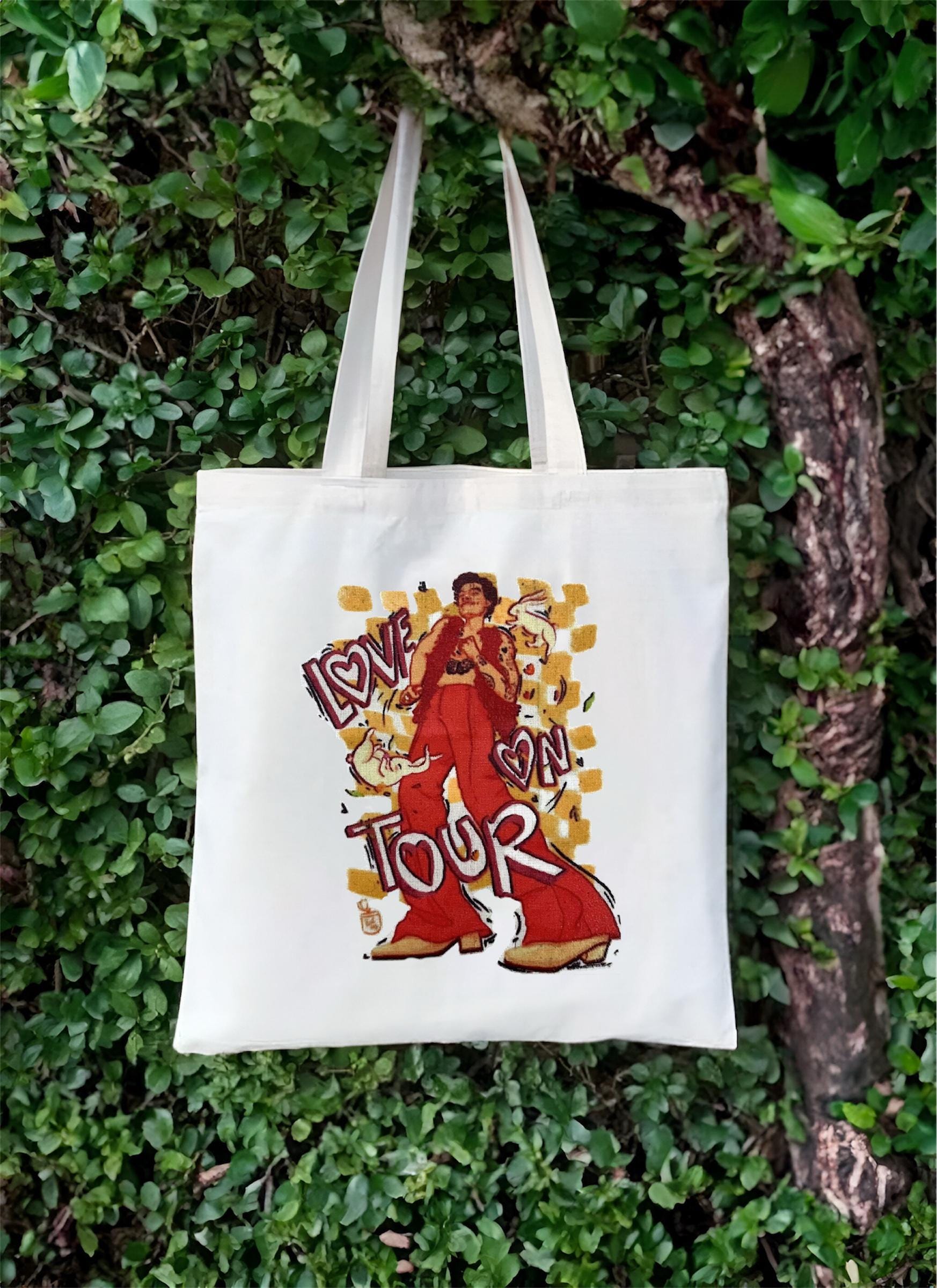 Harry styles tote bag love on tour - Etsy 日本 Harry styles tote bag love on tour - Etsy 日本