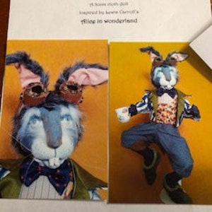 Mad March Hare pattern digital download