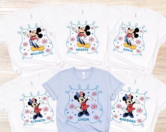 Disney 4th of July Shirt, Disney Patriotic Shirts, Disney Memorial Day Tees, Mickey & Minnie USA Flag Shirt, Disney Independence Day Shirts