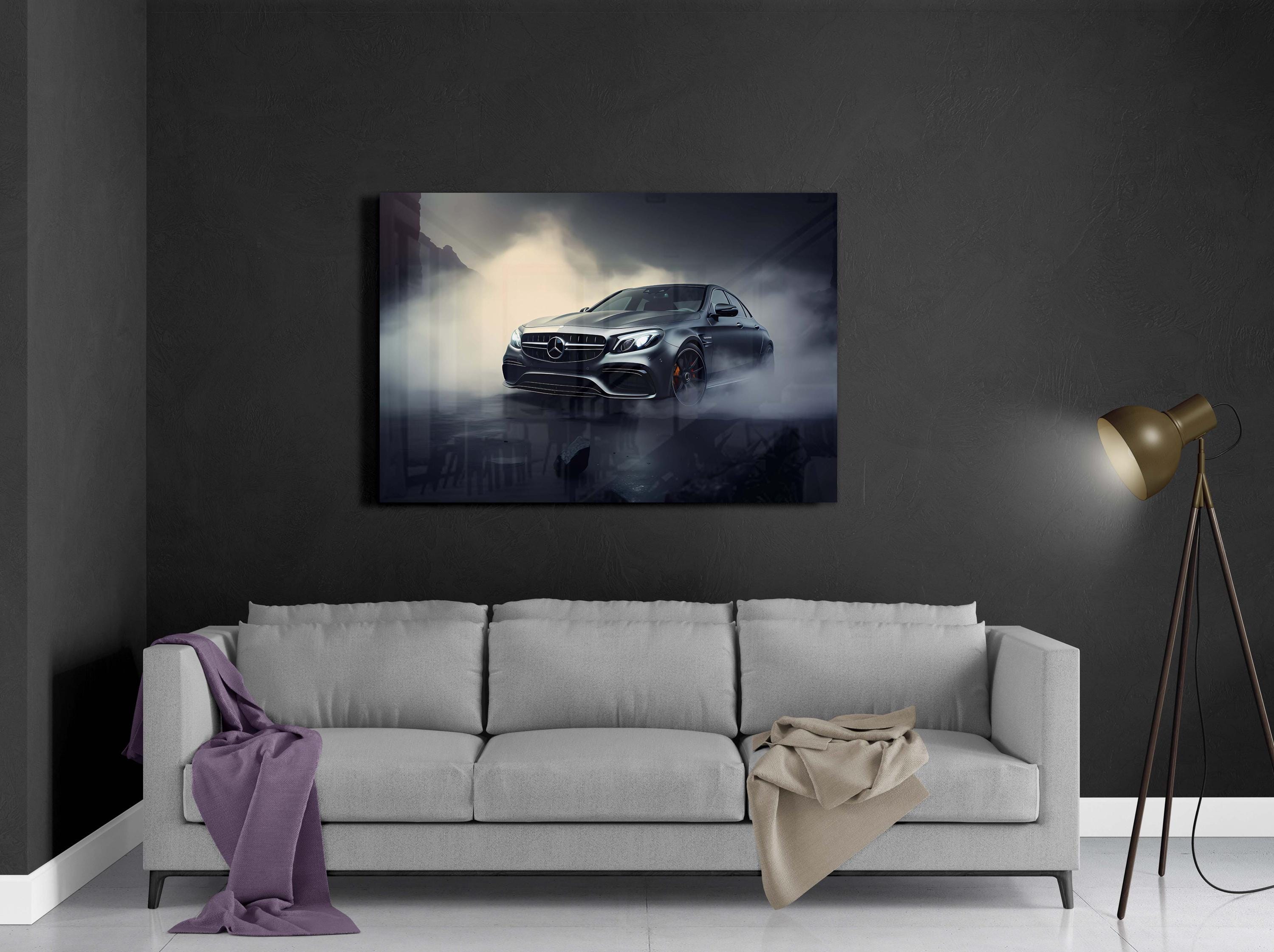 Canvas Art Mercedes AMG E63 Wall Art AMG E63 Wall Print Gift for Car ...