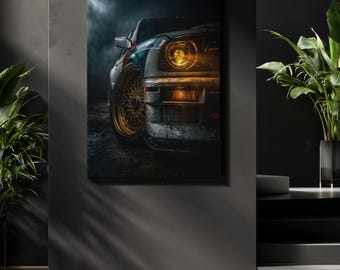Canvas Art BMW M3 Wall Art BMW M3 Wall Print Gift For Car Guy Wall Decor Car