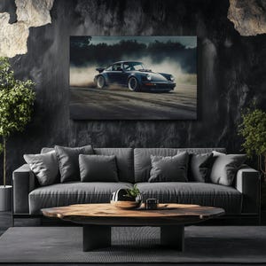 Canvas Art Porsche 911 Wall Art Porsche 911 Wall Print Gift For Porsche Fan Wall Decor Car