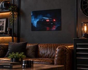 Ford Mustang Car Wall Art | American Muscle Metal Art | Garage Decor | Car Lover Gift