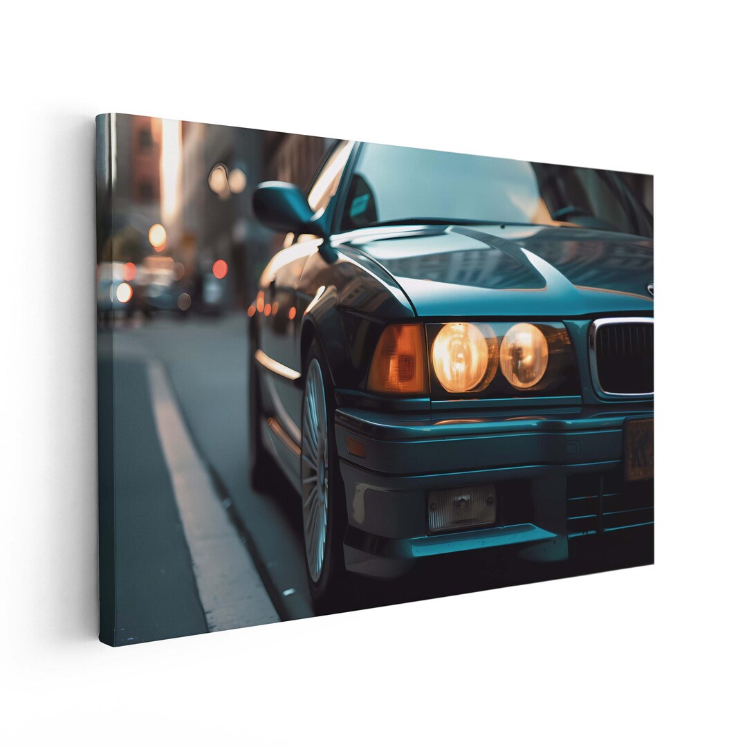 Canvas Art BMW E36 Wall Art BMW E36 Wall Print Gift for Car Guy Wall ...