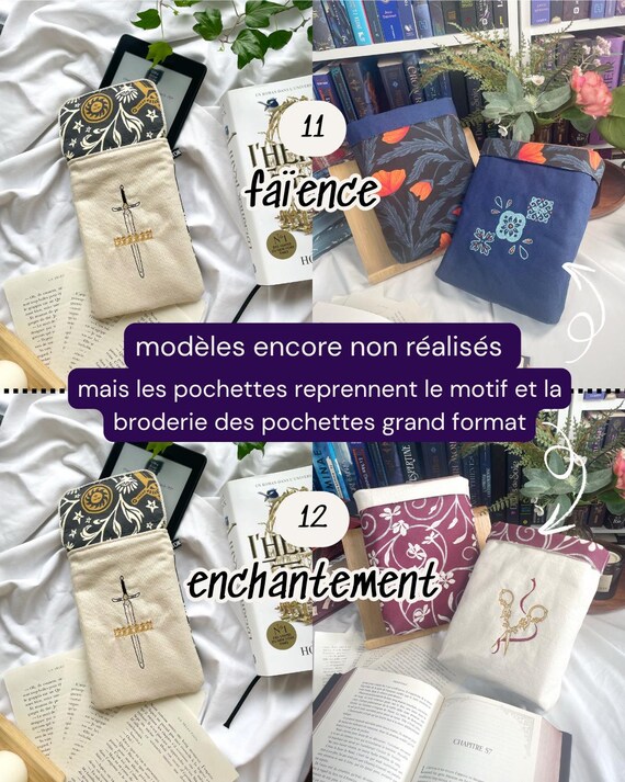 Pochette Clutch Chocolat Avec Broderie Sur Rabat - Fermeture Magnétique Et Bandeoulière Détachable - Neuve (Fabriquée Au Pakistan)
