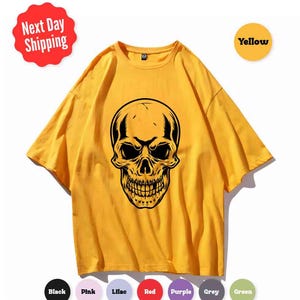 Skull Gym Shirt, Drop Shoulder Shirt, Pump Cover Shirt, Oversized Gym Shirt, Gym Lover Shirt, Weightlifting Shirt, Gym Gift, Men Gym Shirt