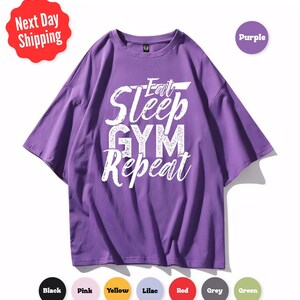 Eat Sleep Gym Repeat Shirt Shirt, Pump Cover Shirt, Humorous Gym Shirt, Gym Rat Shirt, Oversized Gym Shirt, Bodybuilding Shirt, Lifting Tee